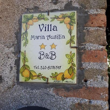 B&B Villa Maria Ausilia Taormina Exterior foto