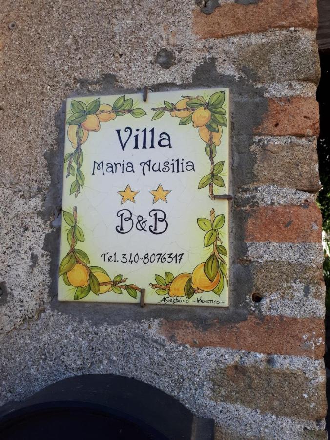 B&B Villa Maria Ausilia Taormina Exterior foto